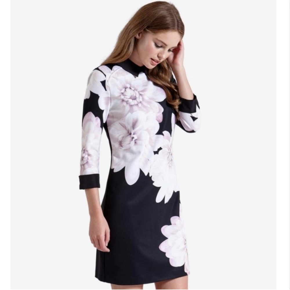 Ted Baker “KIDA” floral dress with collar